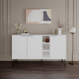 Hanah Home Clara - Consola Blanca